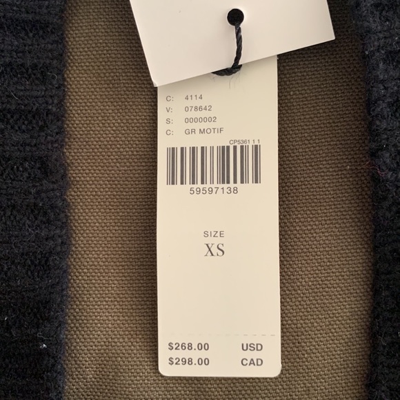 NEW! Anthropologie Felia Fringed Patchwork Cardigan - Picture 11 of 13